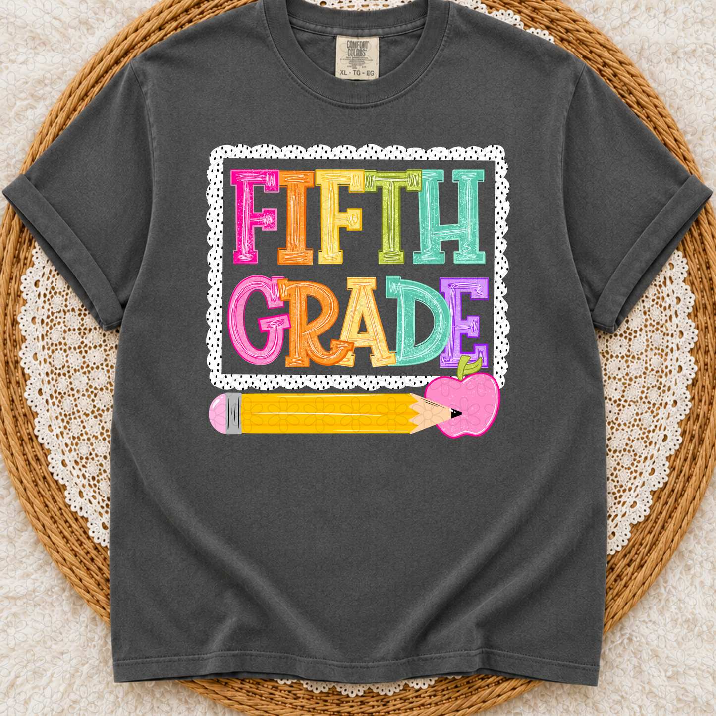 Grade Pencil Back to School (Multiple Options) DTF Transfer