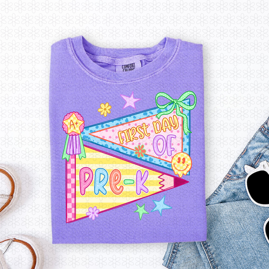 First Day Of Grades (Multiple Colors) Completed Tee