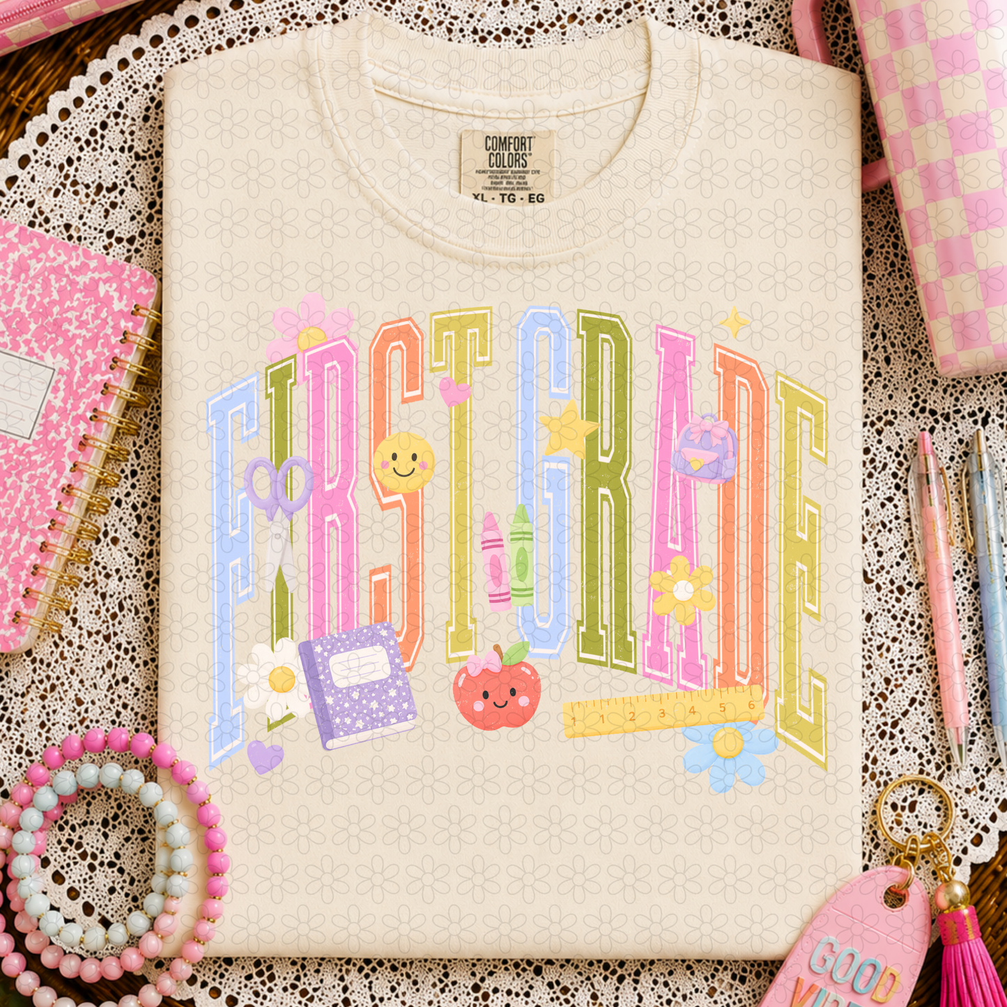 Grades Flowers (Multiple Options) DTF Transfer