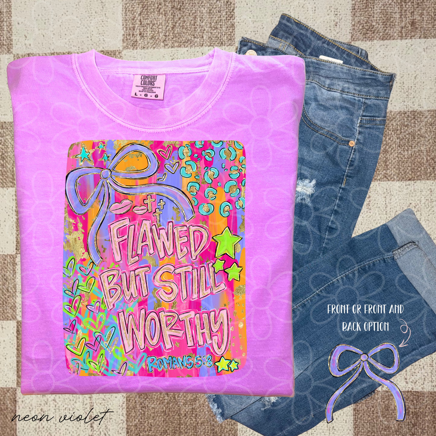 Flawed But Still Worthy Kids Completed Tee