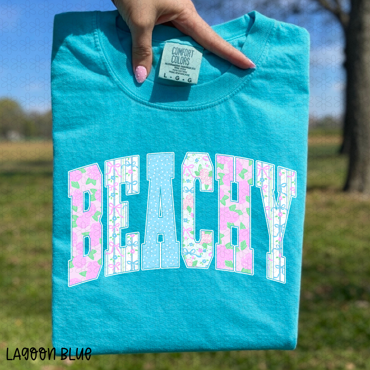 Floral Beacy DTF Transfer