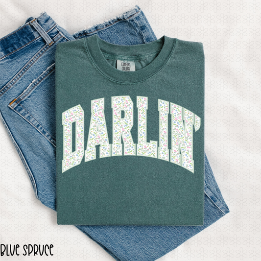 Floral Darlin'Completed Tee