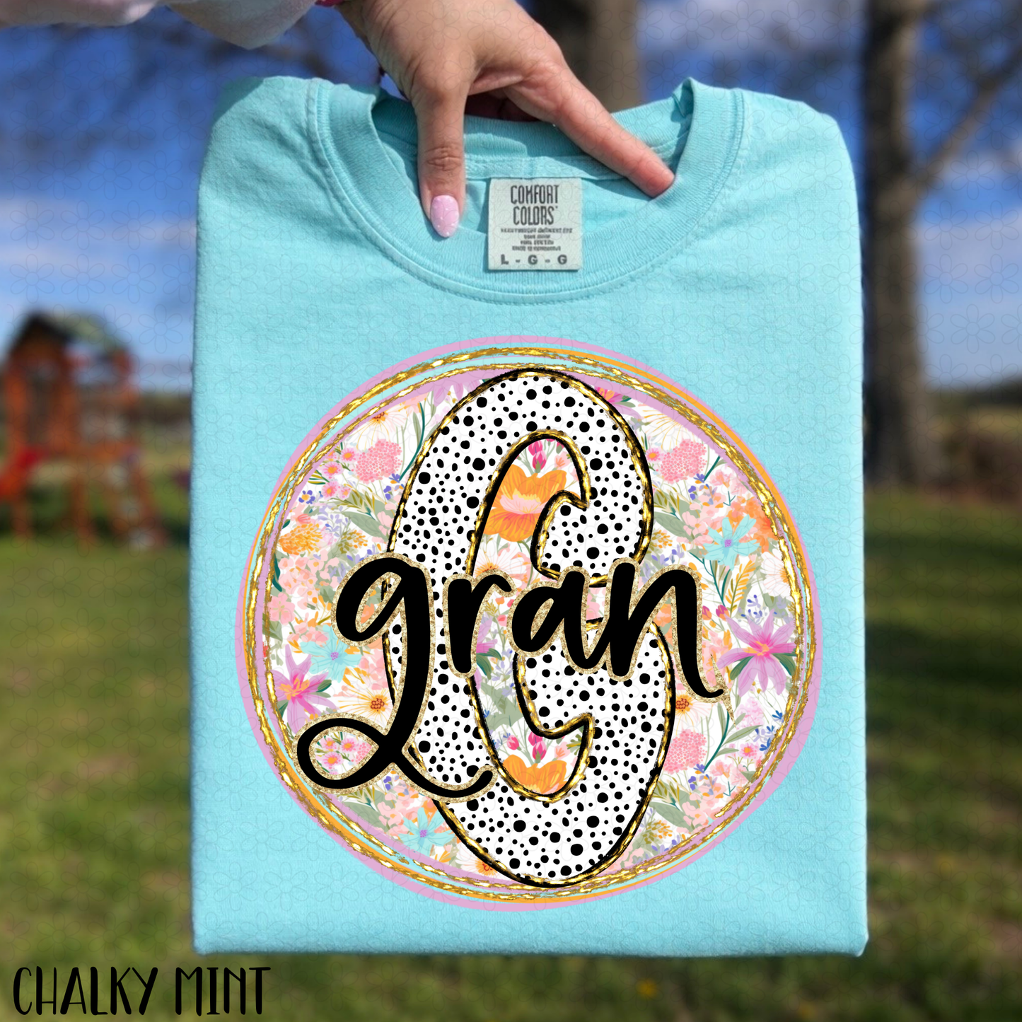 Floral Titles (Multiple Options NO Customs) DTF Transfer