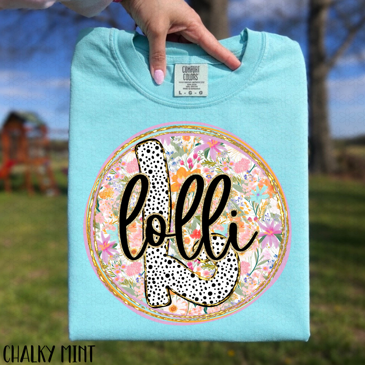 Floral Titles (Multiple Options NO Customs) DTF Transfer
