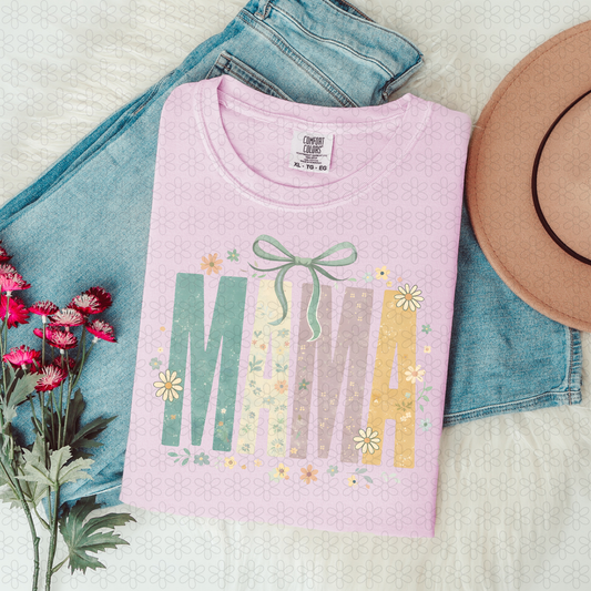 Floral Mama Completed Tee