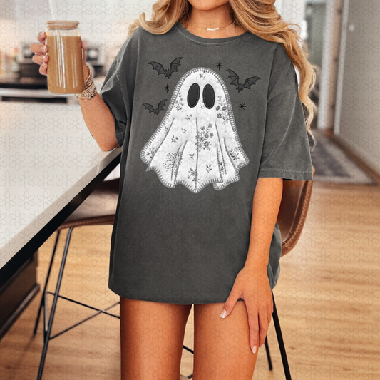 Floral ghost Completed Tee