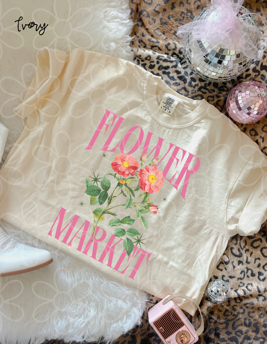 Flower Market Kids Completed Tee