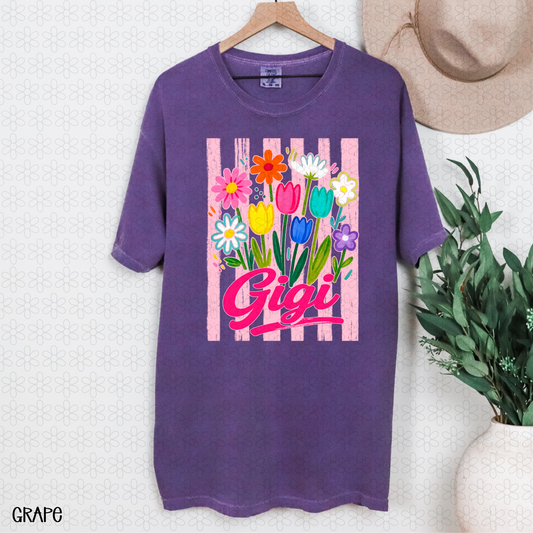 Flower Gigi Completed Tee