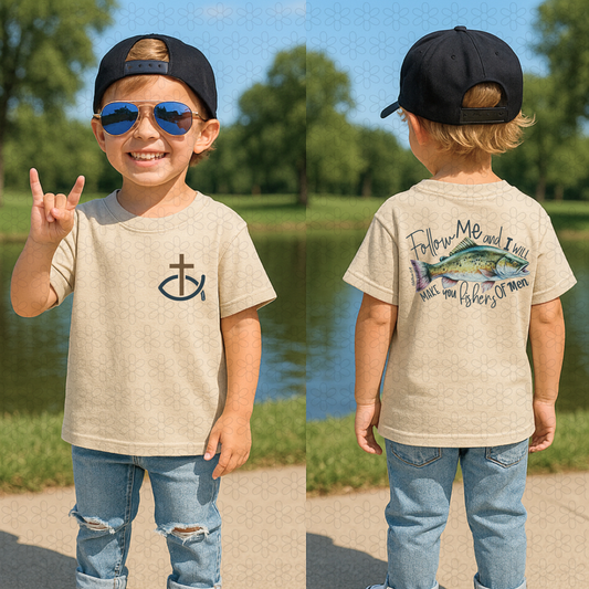 Follow Me And I will Make You Fishers If Men Completed Tee