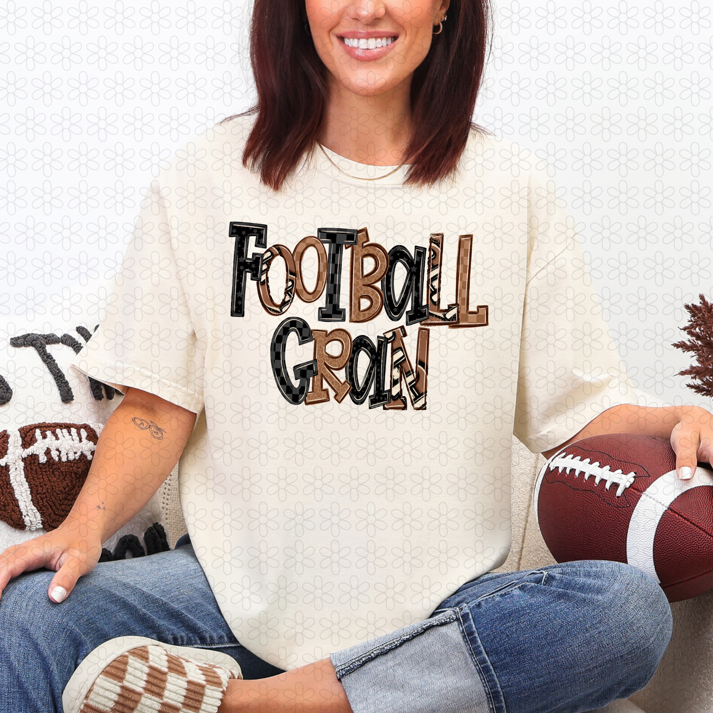 Football Titles (Multiple Options) DTF Transfer