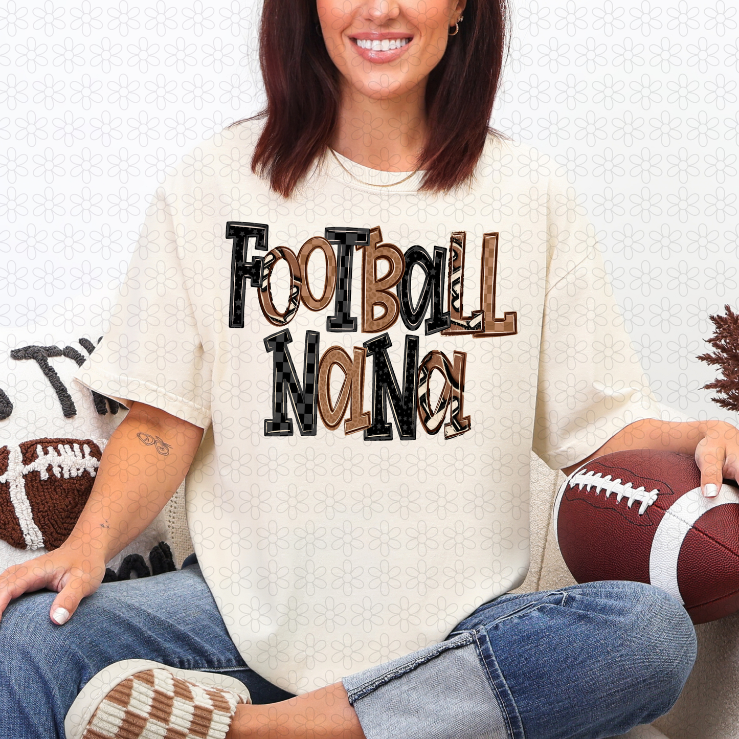 Football Titles (Multiple Options) DTF Transfer