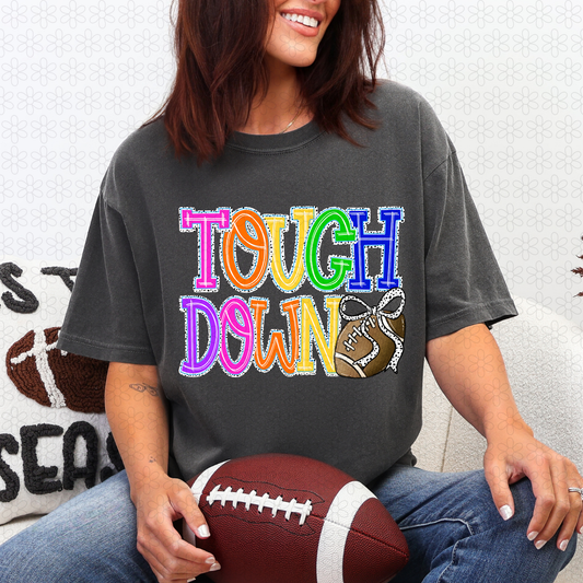 Football Touch Down Completed Tee