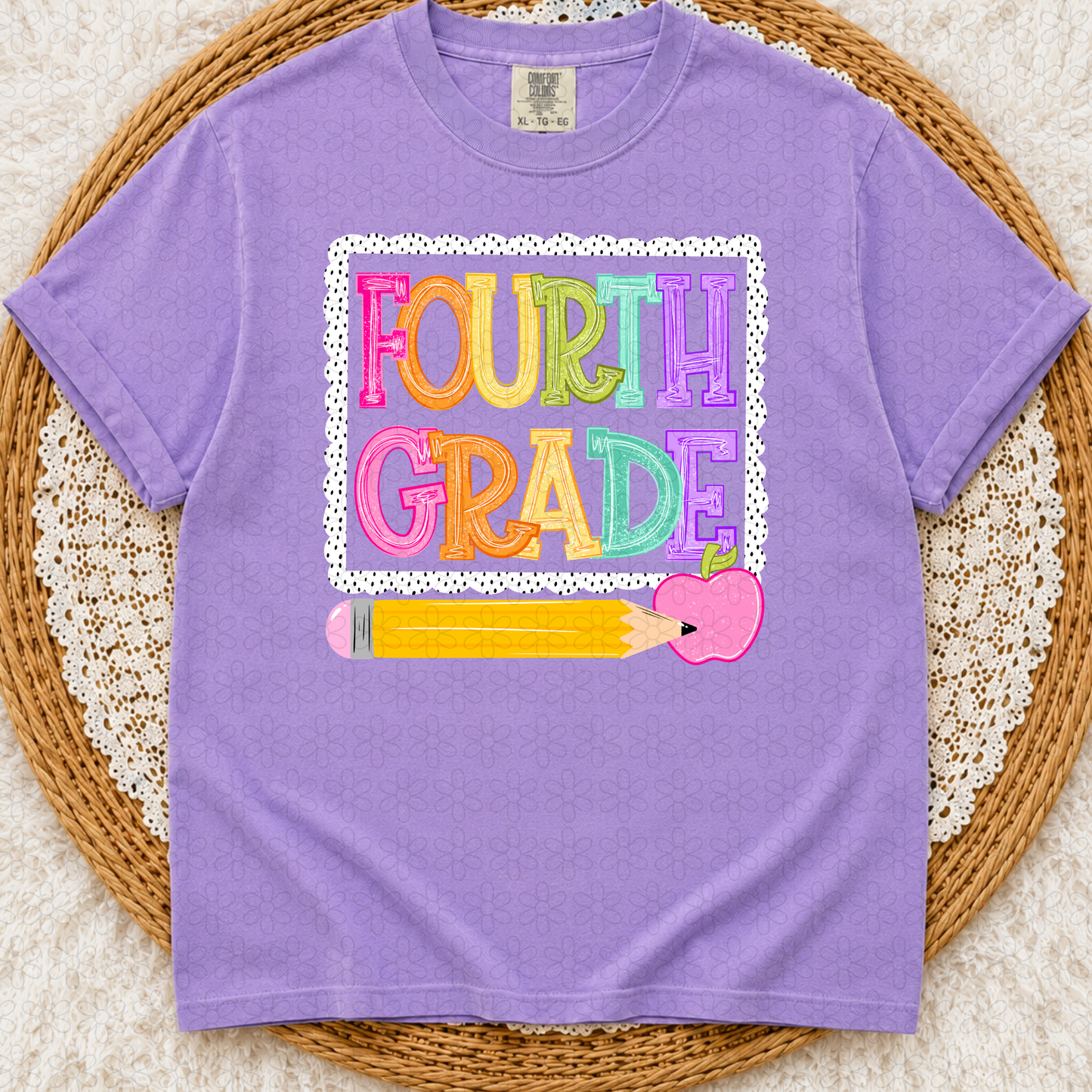 Grade Pencil Back to School (Multiple Options) DTF Transfer