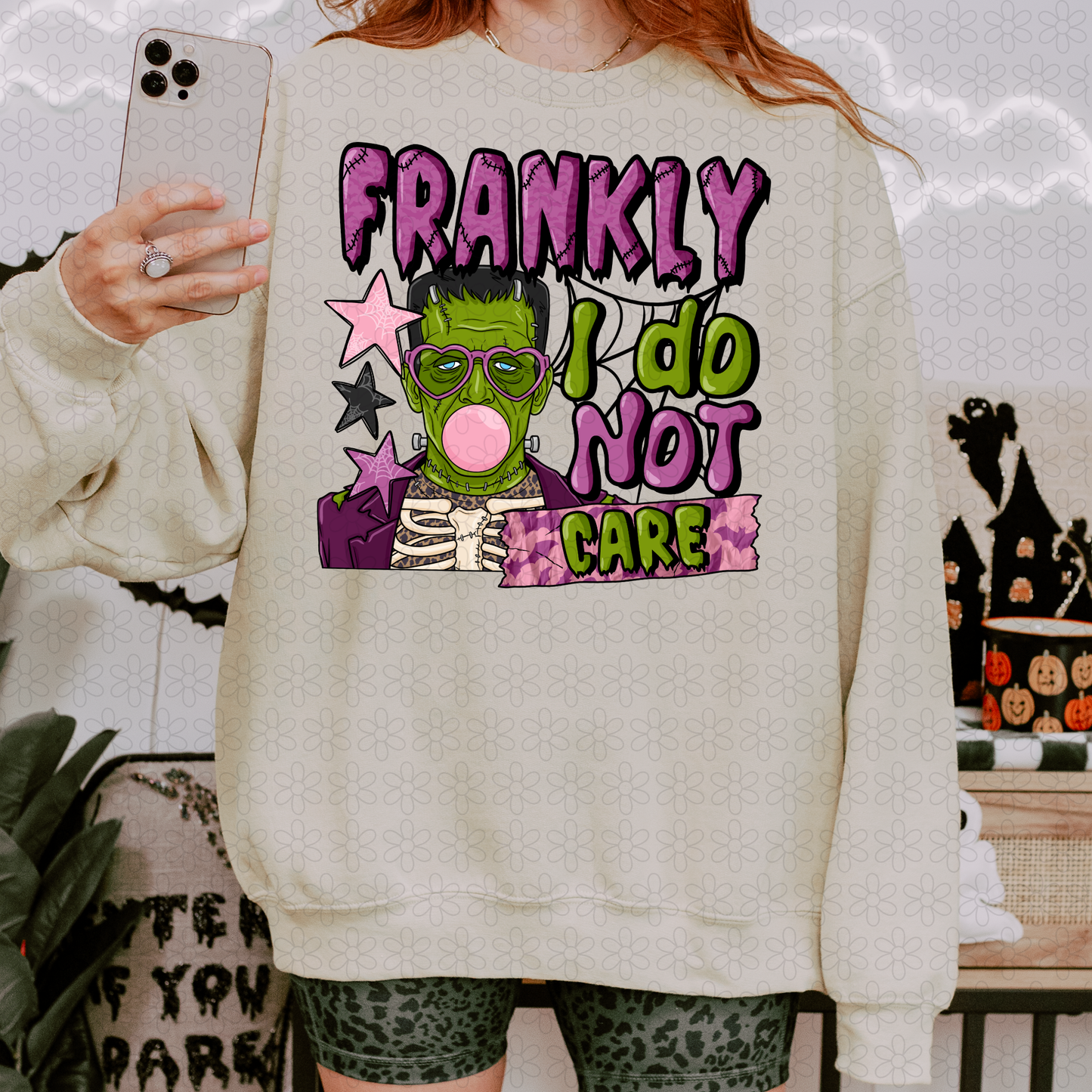Frankly I Do Not Care DTF Transfer