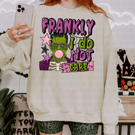 Frankly I Do Not Care Completed Tee