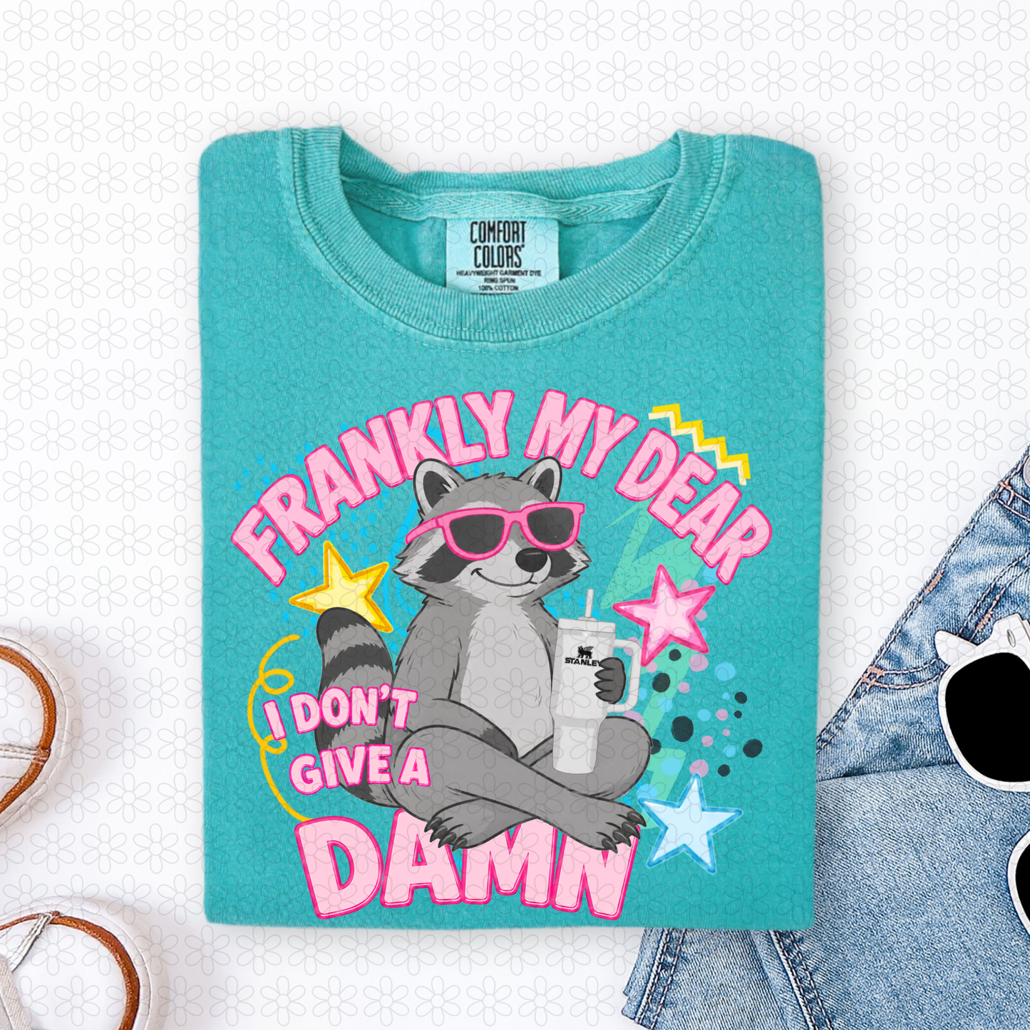 Frankly My Dear I Don't Give A Damn  (Multiple Options) DTF Transfer