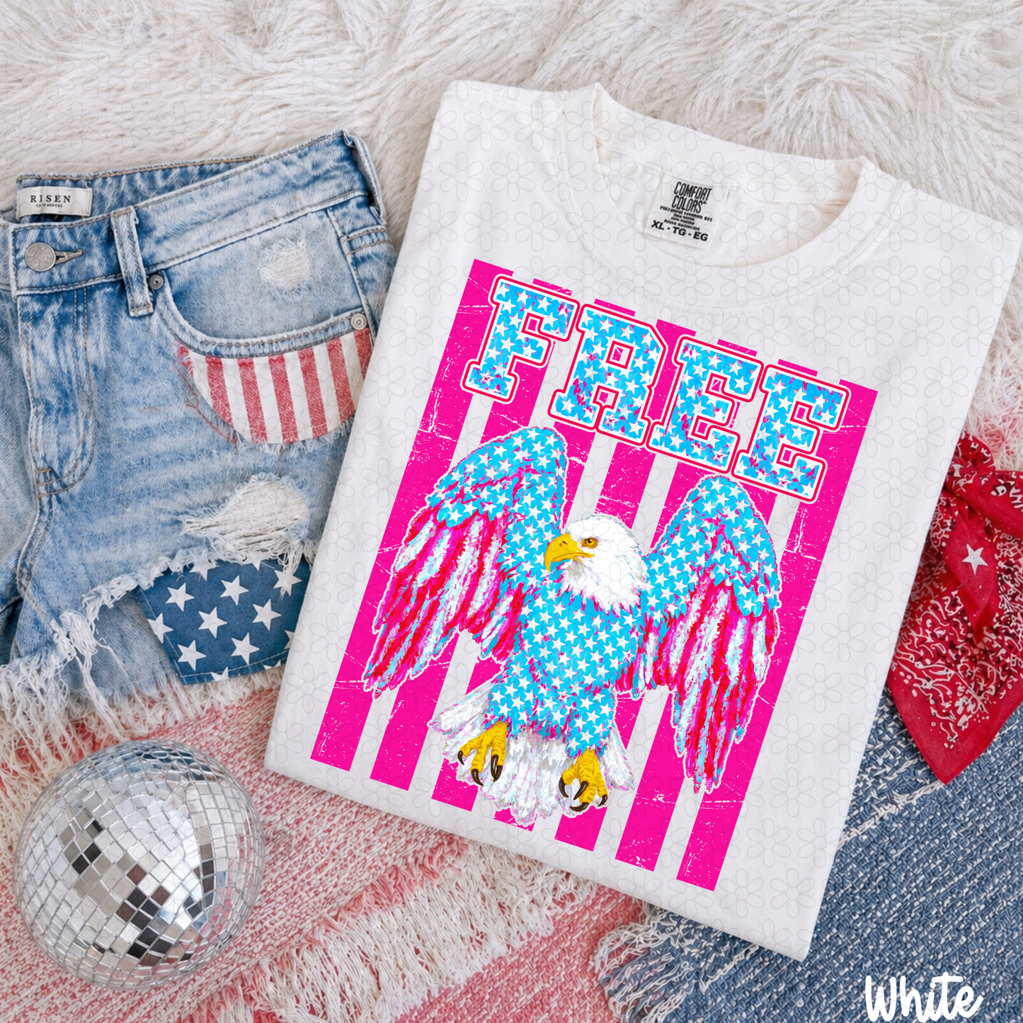Free Bird (Multiple Color Options) DTF Transfer
