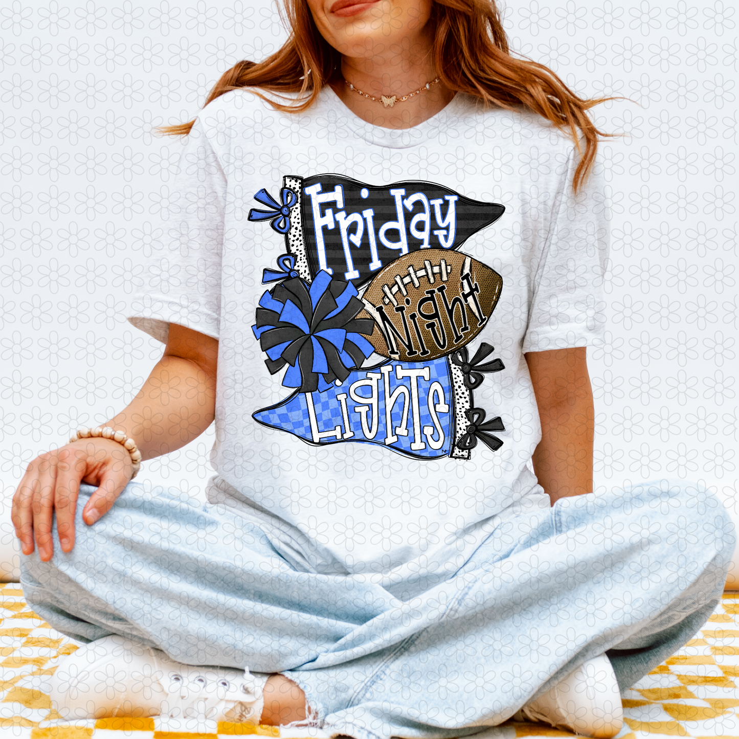Friday Night Lights (Multiple Color Options) DTF Transfer