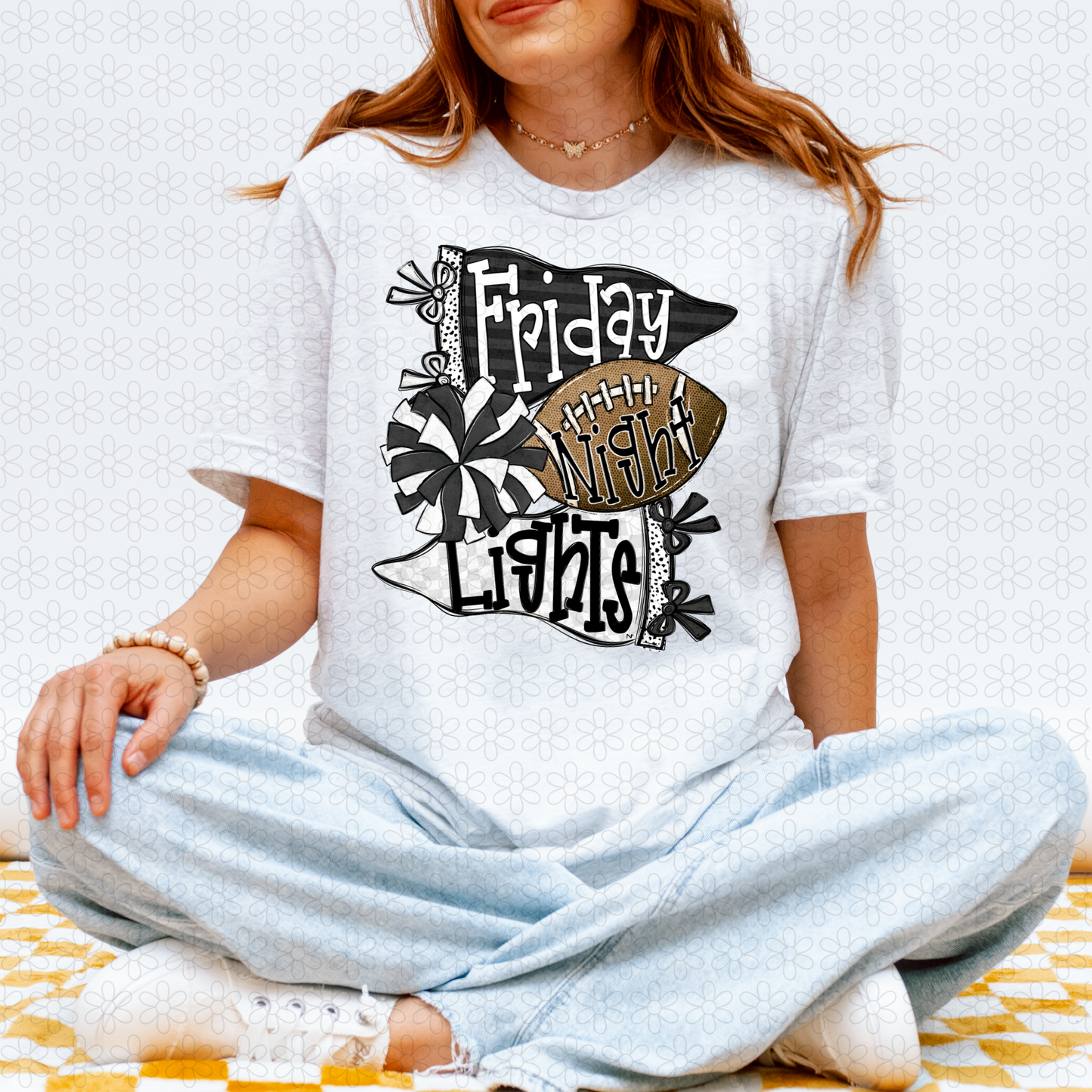 Friday Night Lights (Multiple Color Options) DTF Transfer