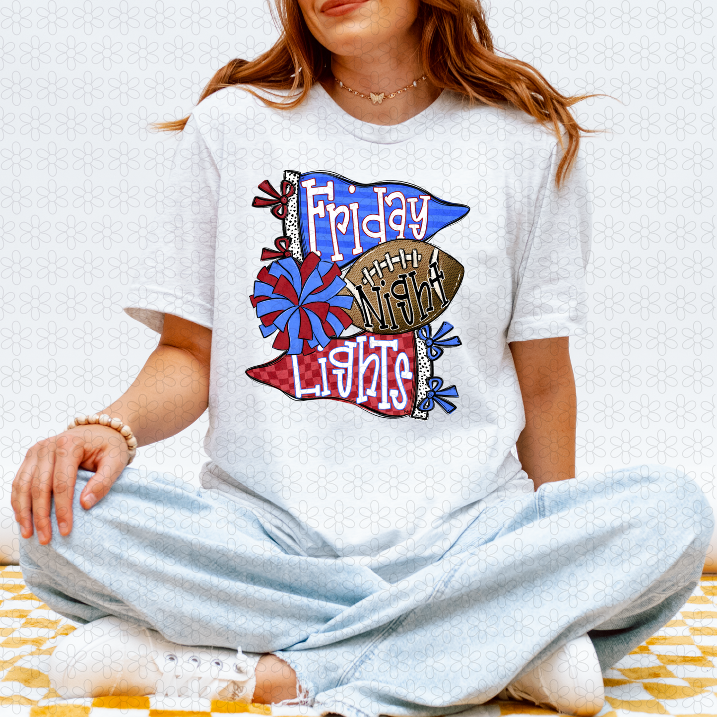 Friday Night Lights (Multiple Color Options) DTF Transfer