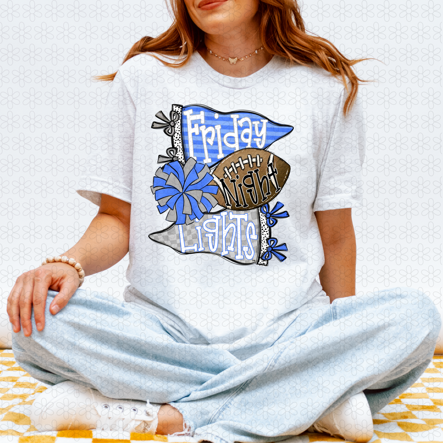 Friday Night Lights (Multiple Color Options) DTF Transfer