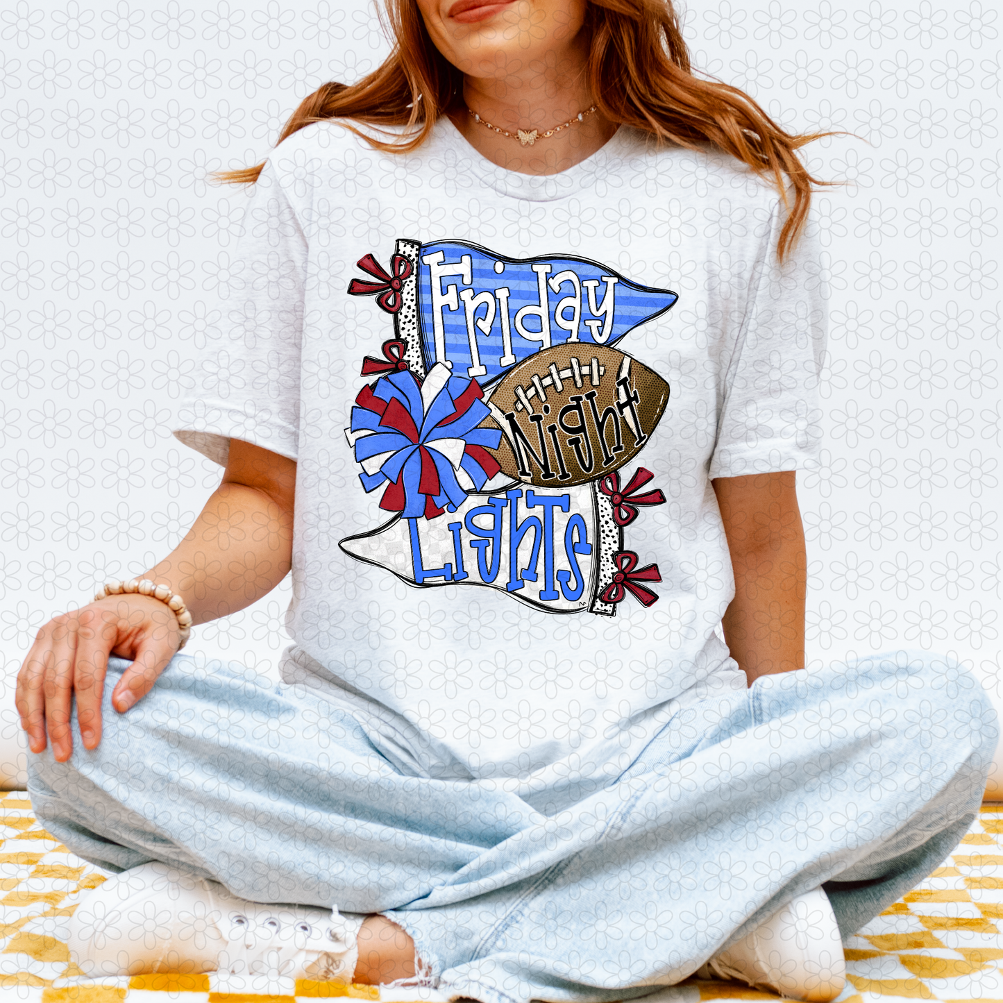 Friday Night Lights (Multiple Color Options) DTF Transfer