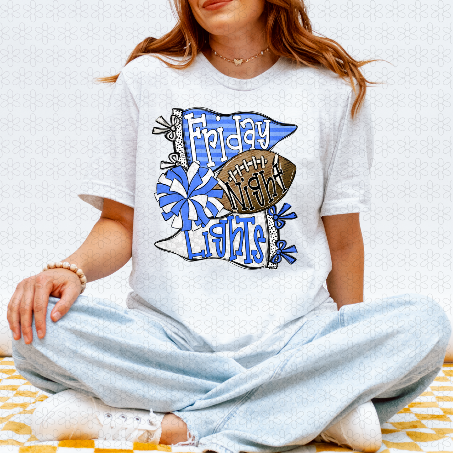 Friday Night Lights (Multiple Color Options) DTF Transfer
