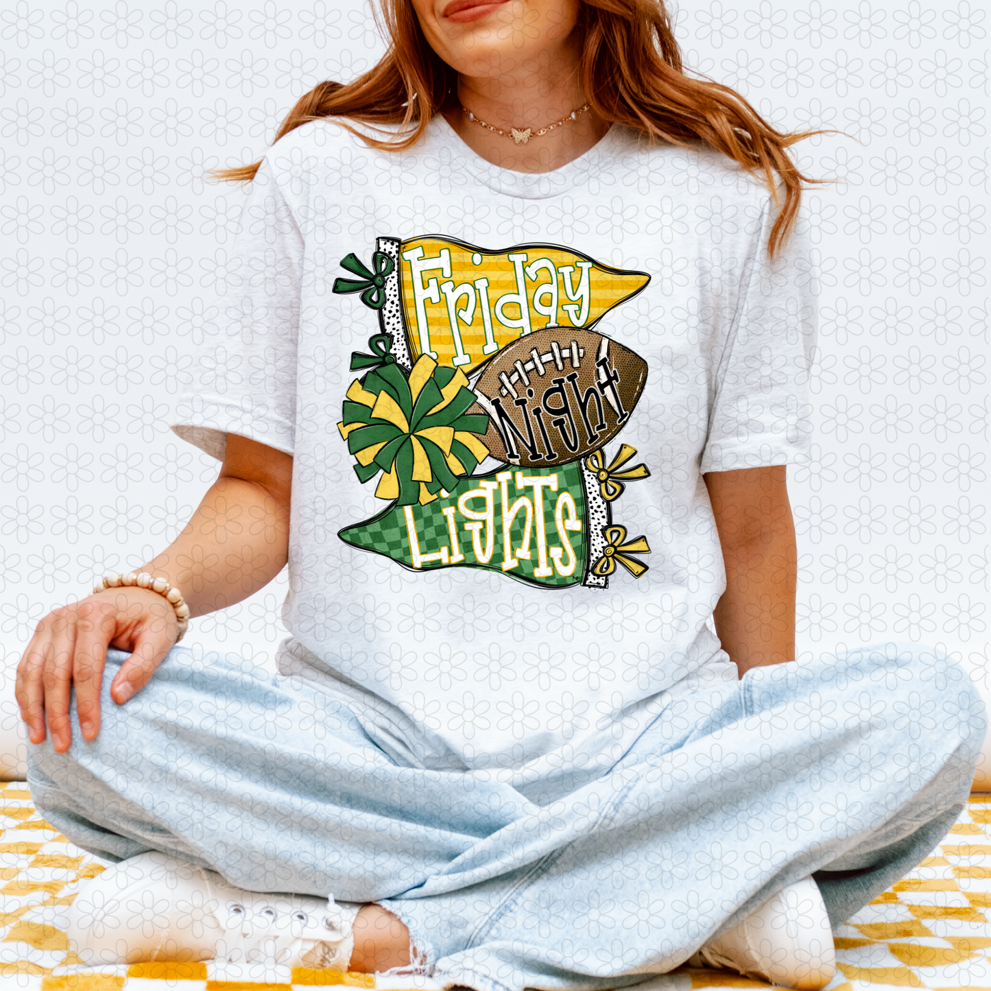 Friday Night Lights (Multiple Color Options) DTF Transfer
