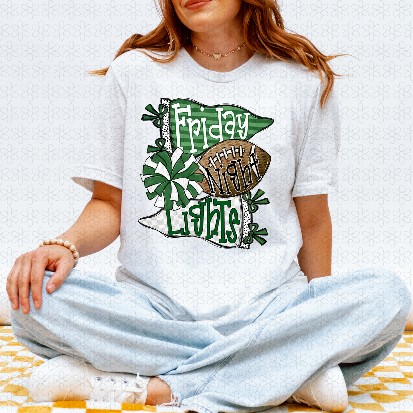 Friday Night Lights (Multiple Color Options) DTF Transfer