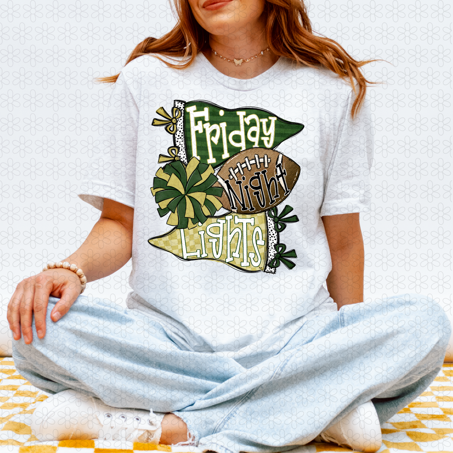 Friday Night Lights (Multiple Color Options) DTF Transfer