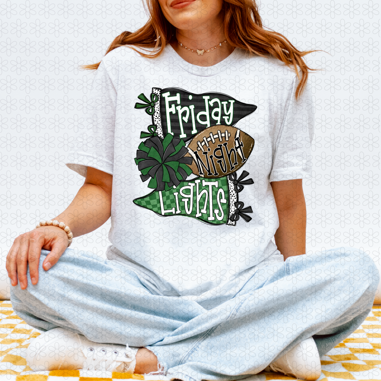 Friday Night Lights (Multiple Color Options) DTF Transfer