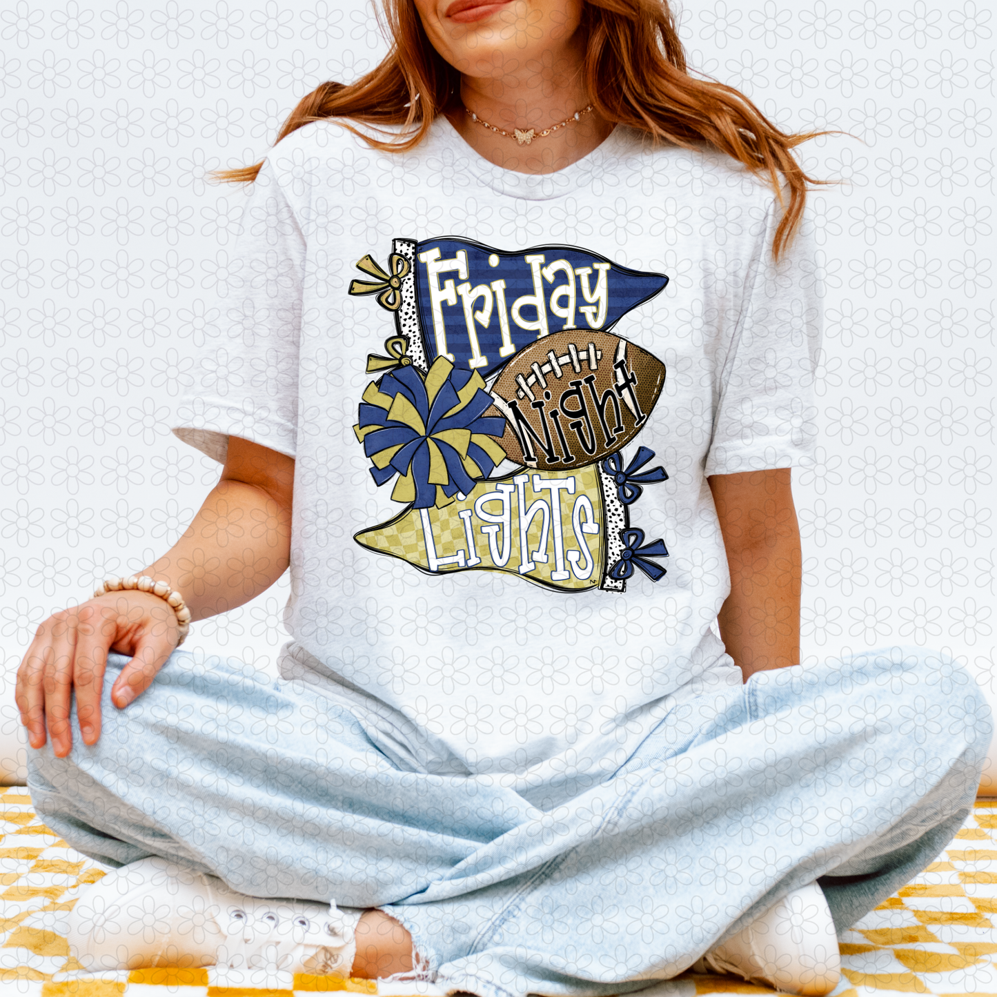 Friday Night Lights (Multiple Color Options) DTF Transfer