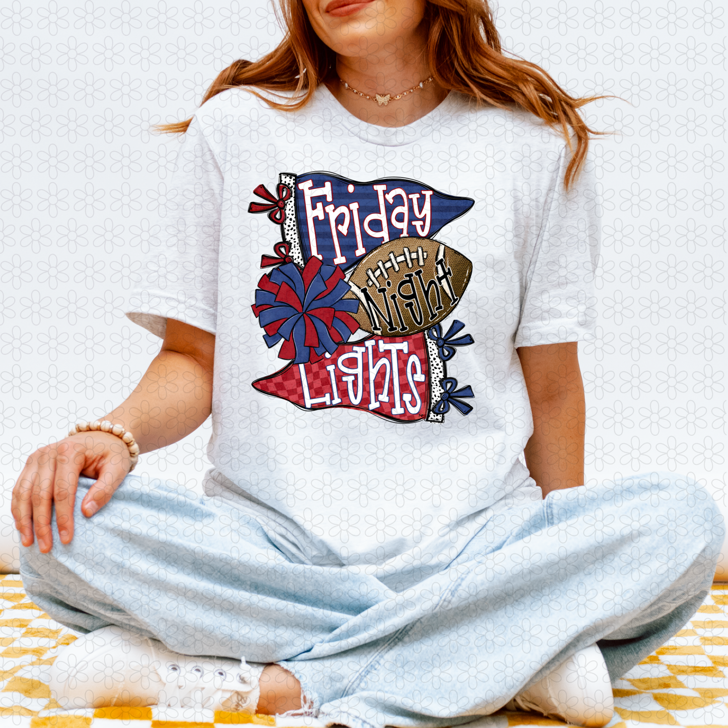 Friday Night Lights (Multiple Color Options) DTF Transfer