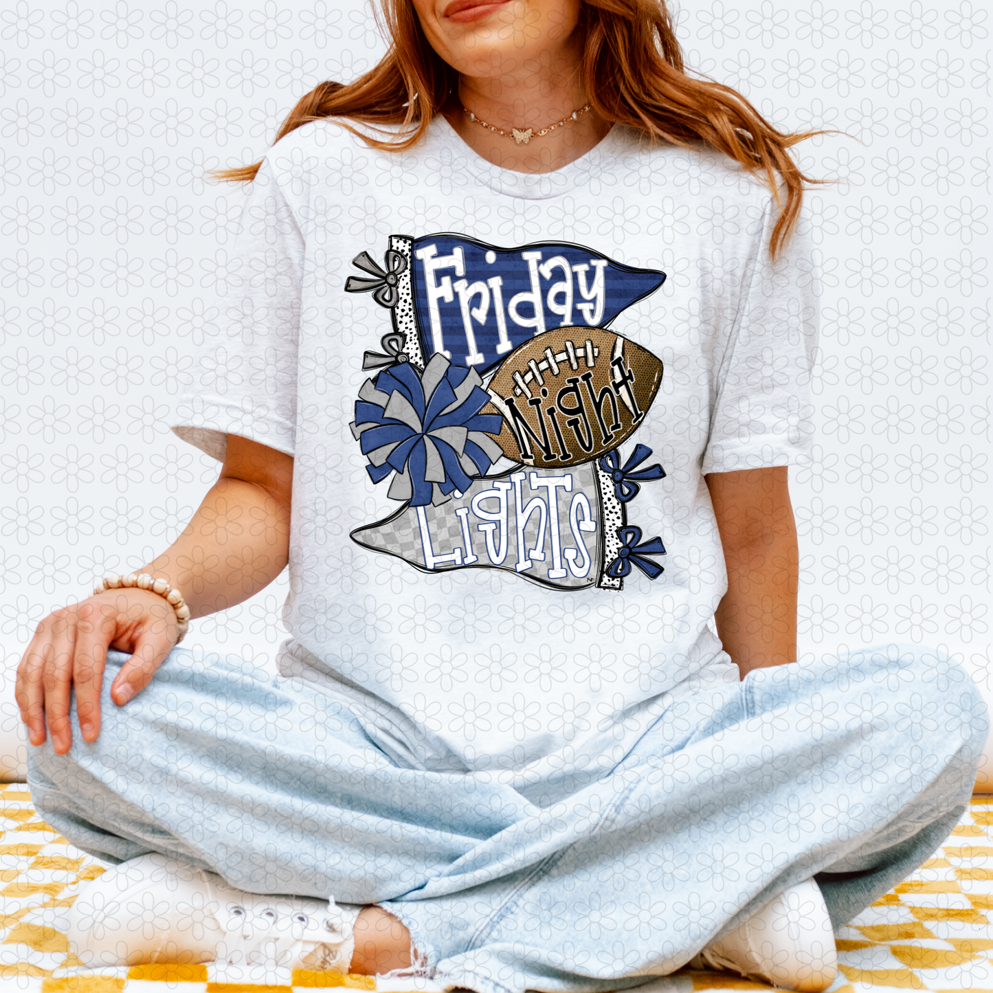Friday Night Lights (Multiple Color Options) DTF Transfer
