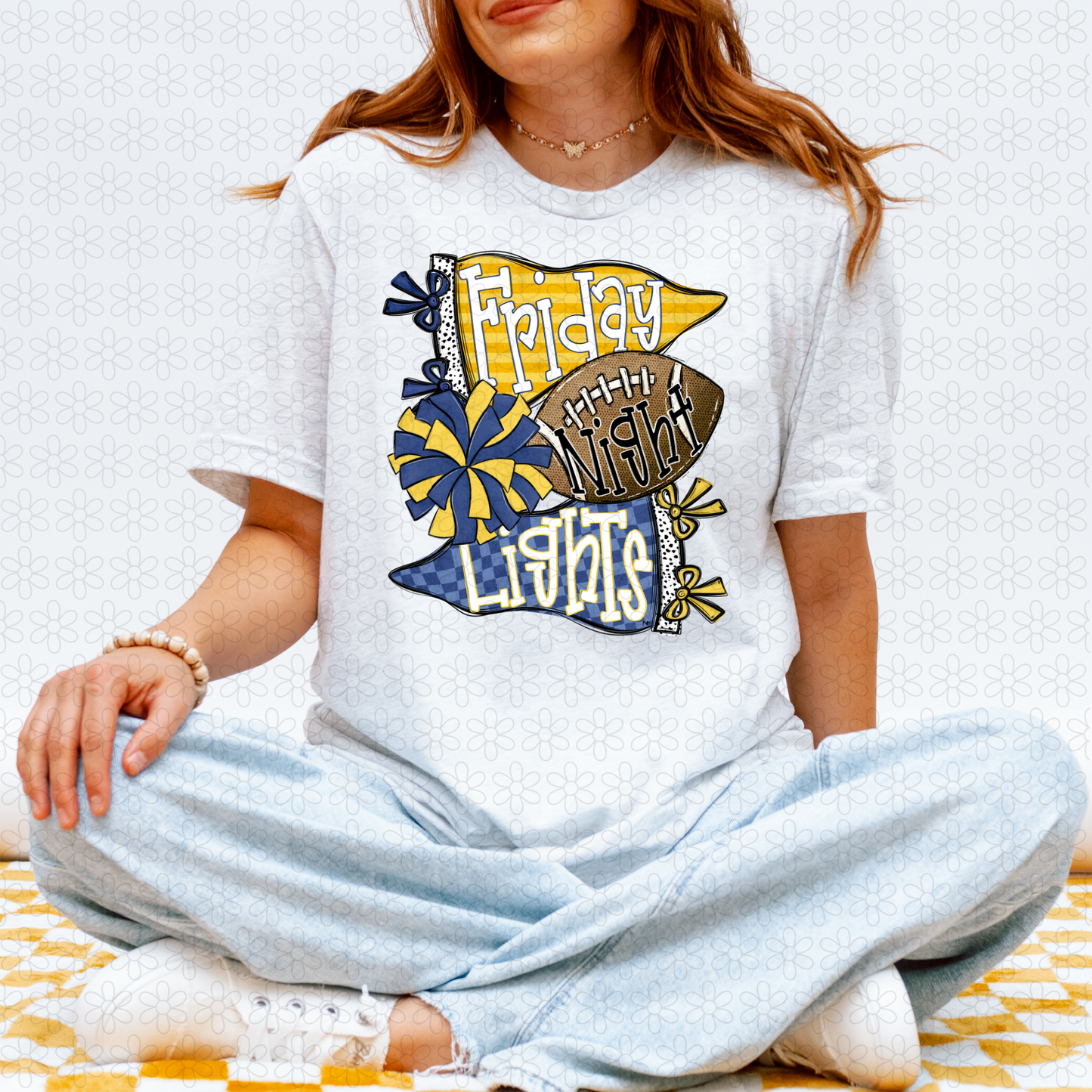 Friday Night Lights (Multiple Color Options) DTF Transfer