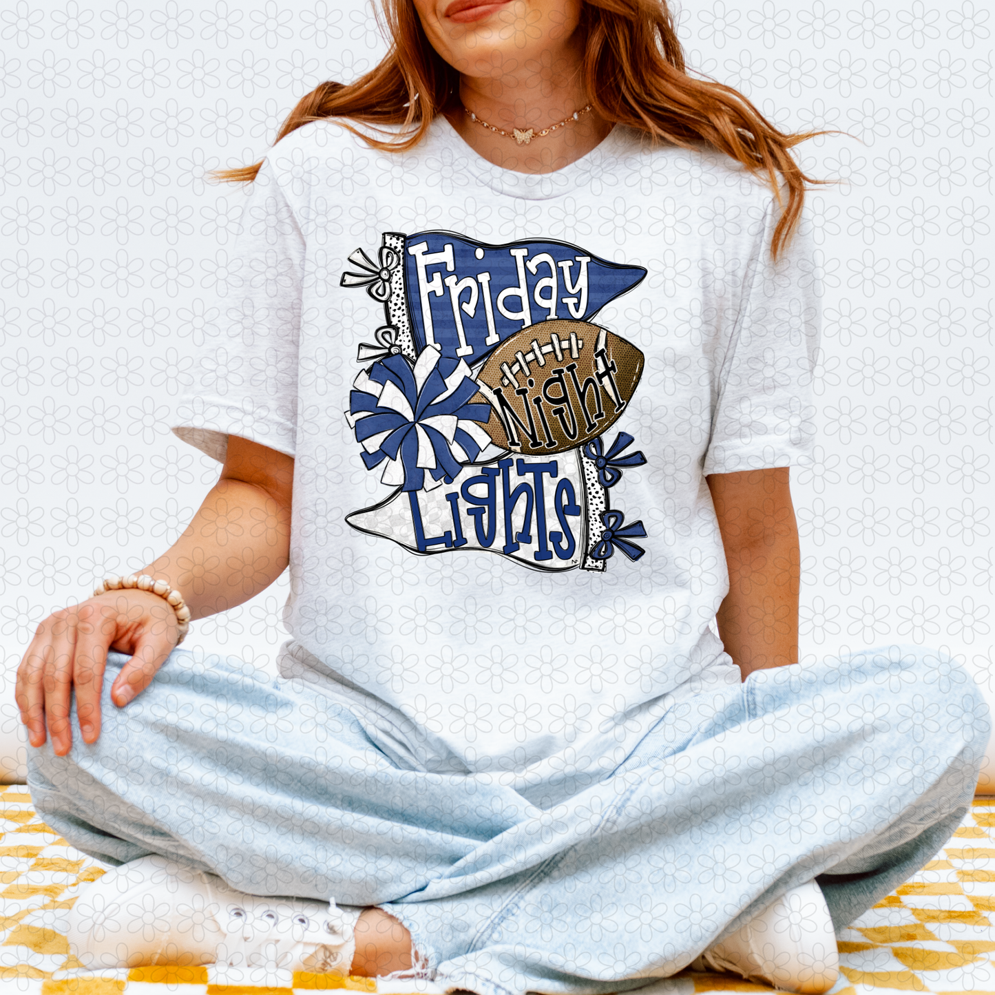 Friday Night Lights (Multiple Color Options) DTF Transfer