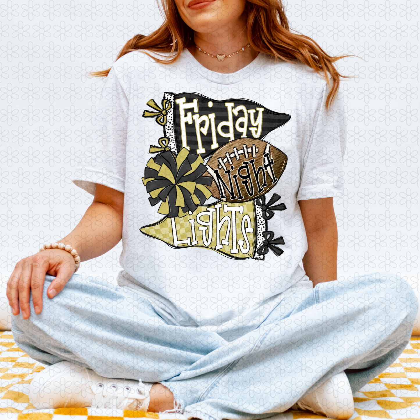Friday Night Lights (Multiple Color Options) DTF Transfer