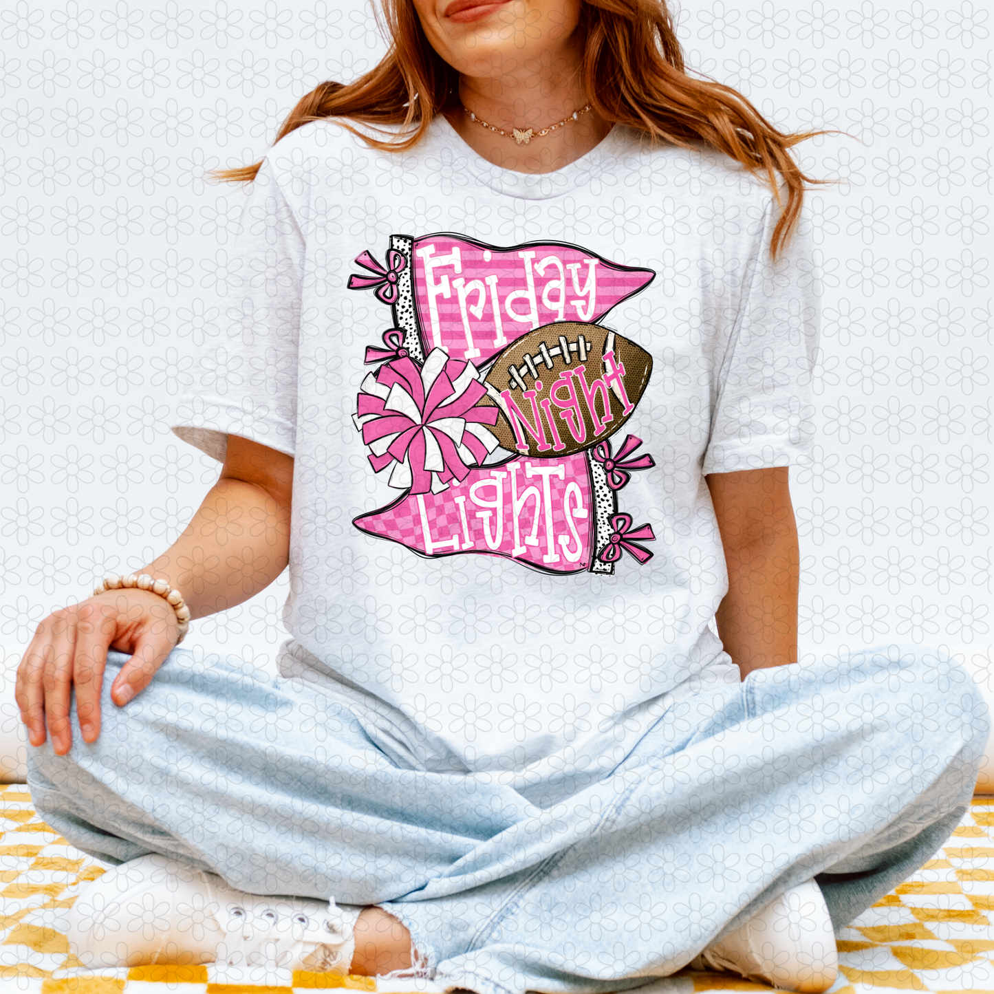 Friday Night Lights (Multiple Color Options) DTF Transfer