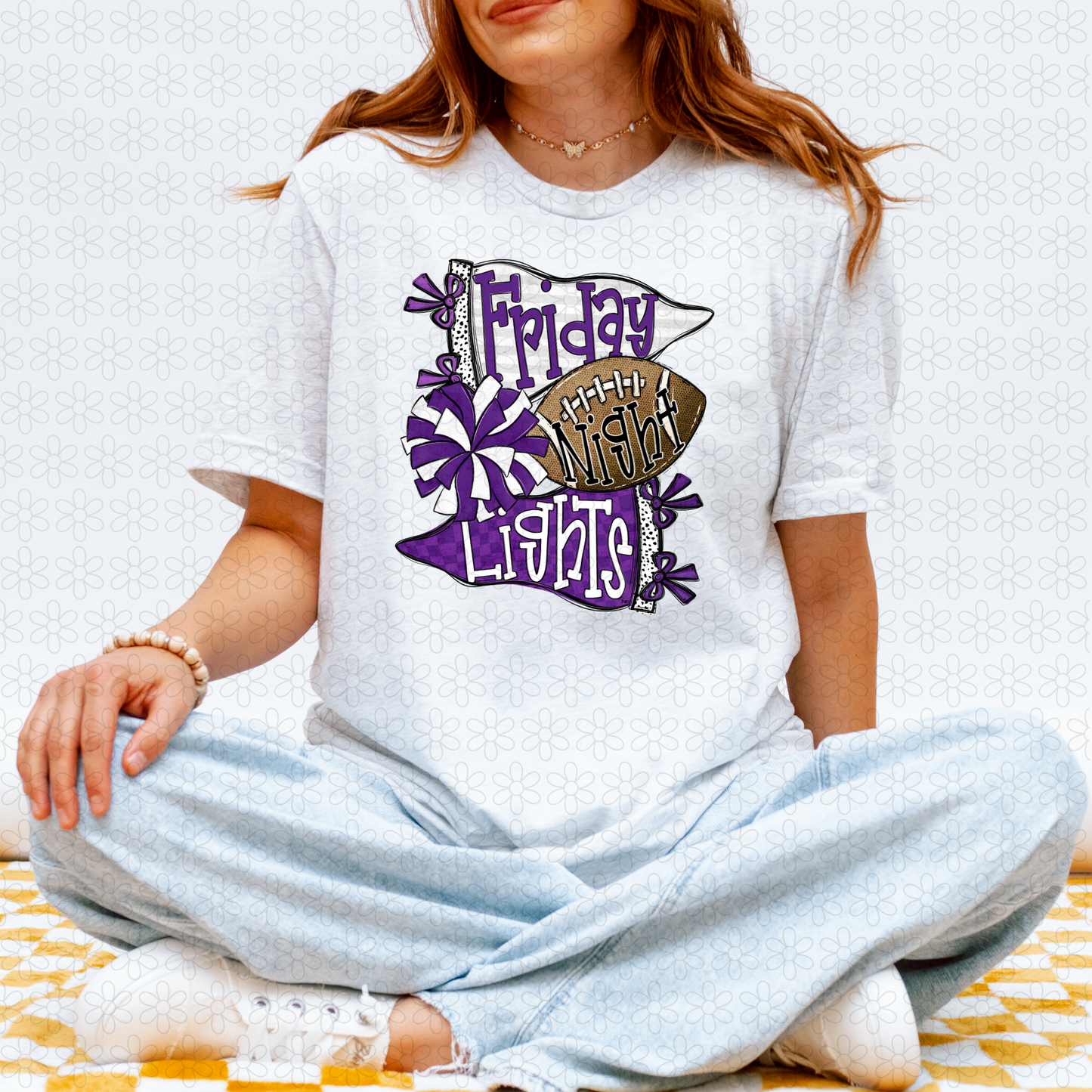 Friday Night Lights (Multiple Color Options) DTF Transfer