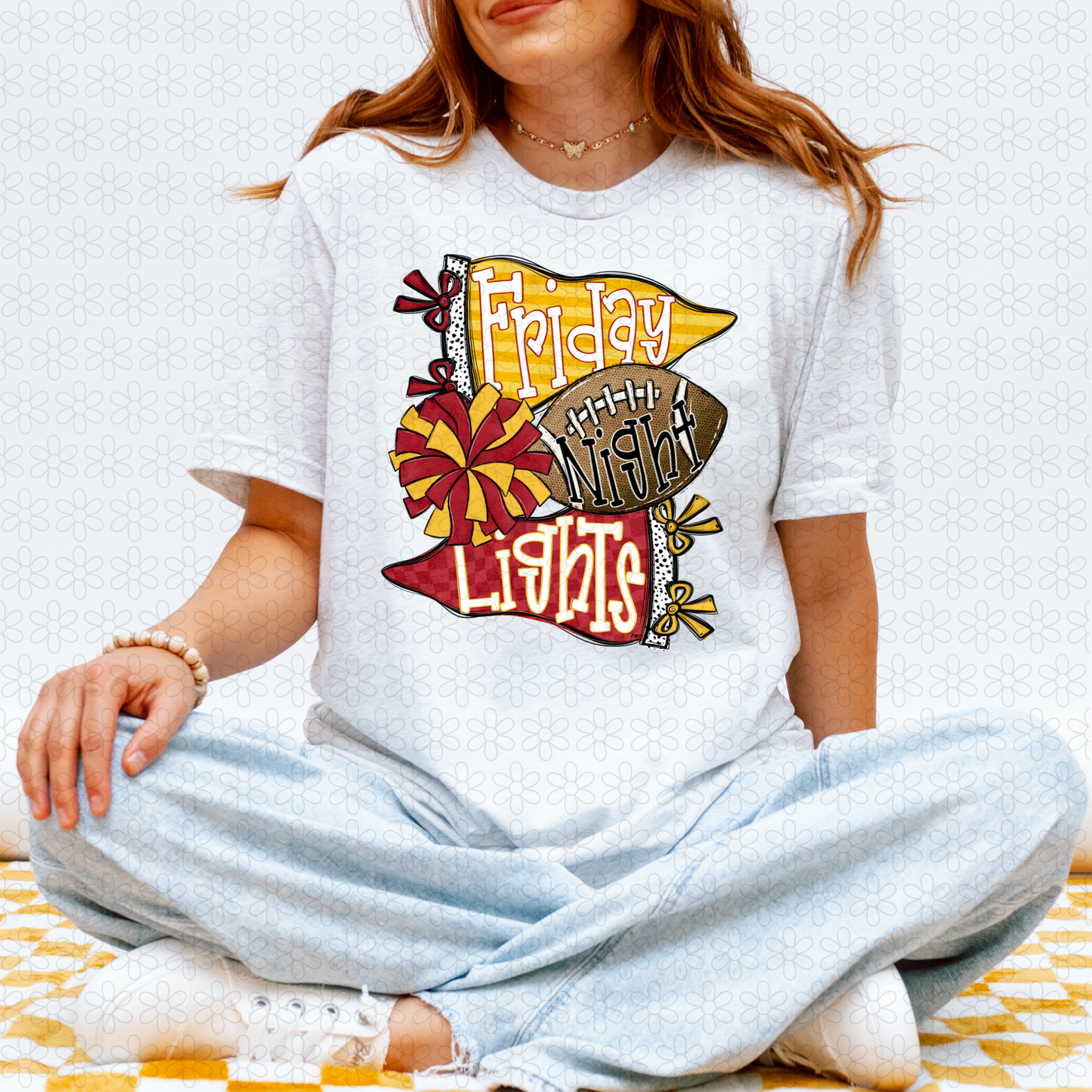 Friday Night Lights (Multiple Color Options) DTF Transfer