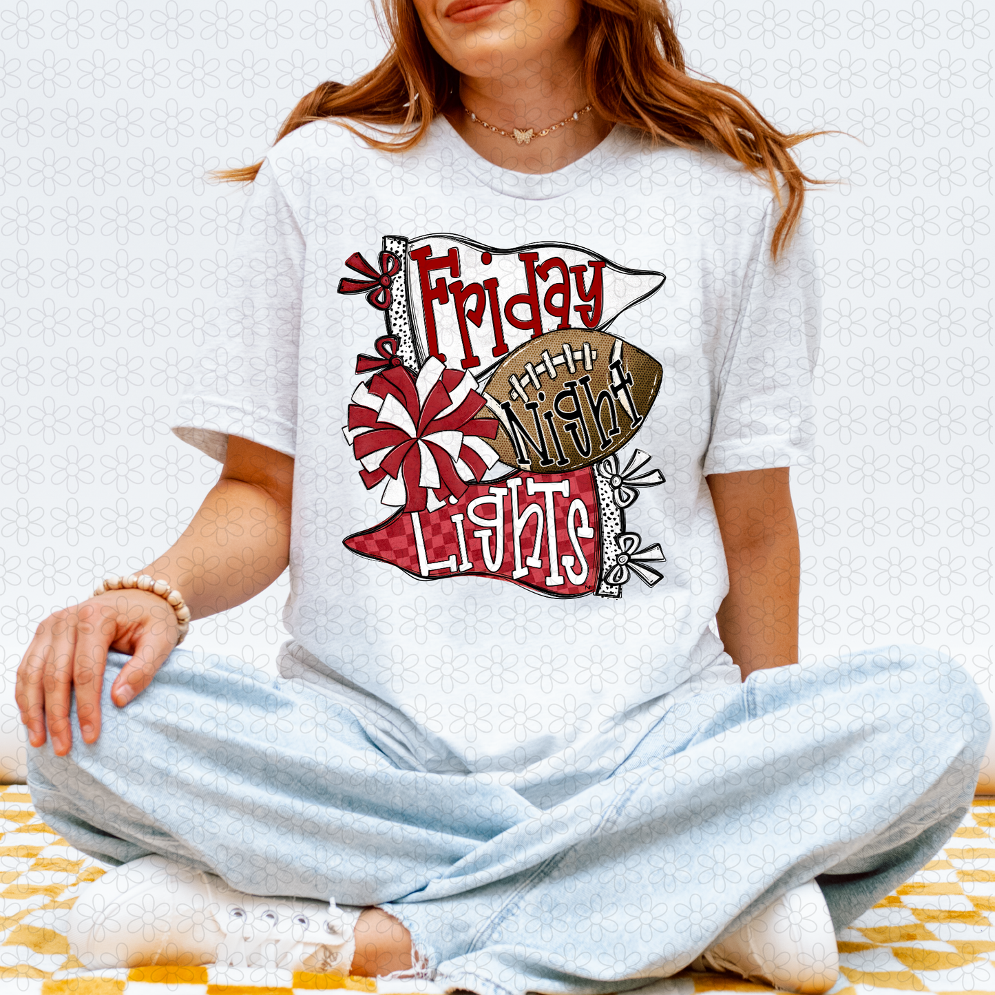 Friday Night Lights (Multiple Color Options) DTF Transfer