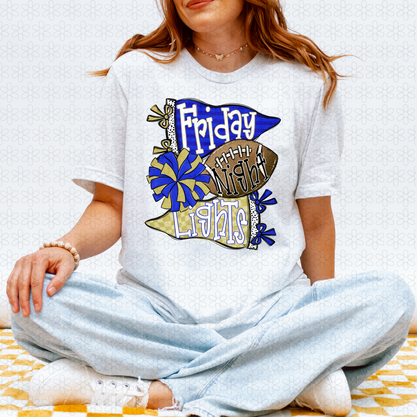 Friday Night Lights (Multiple Color Options) DTF Transfer