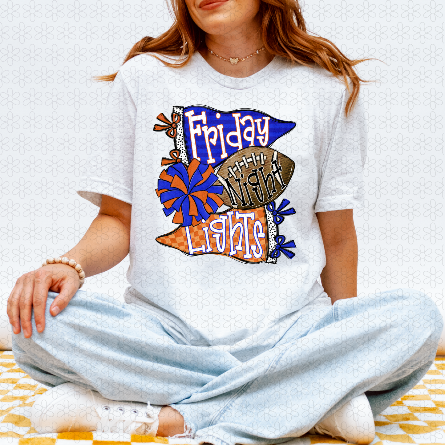 Friday Night Lights (Multiple Color Options) DTF Transfer