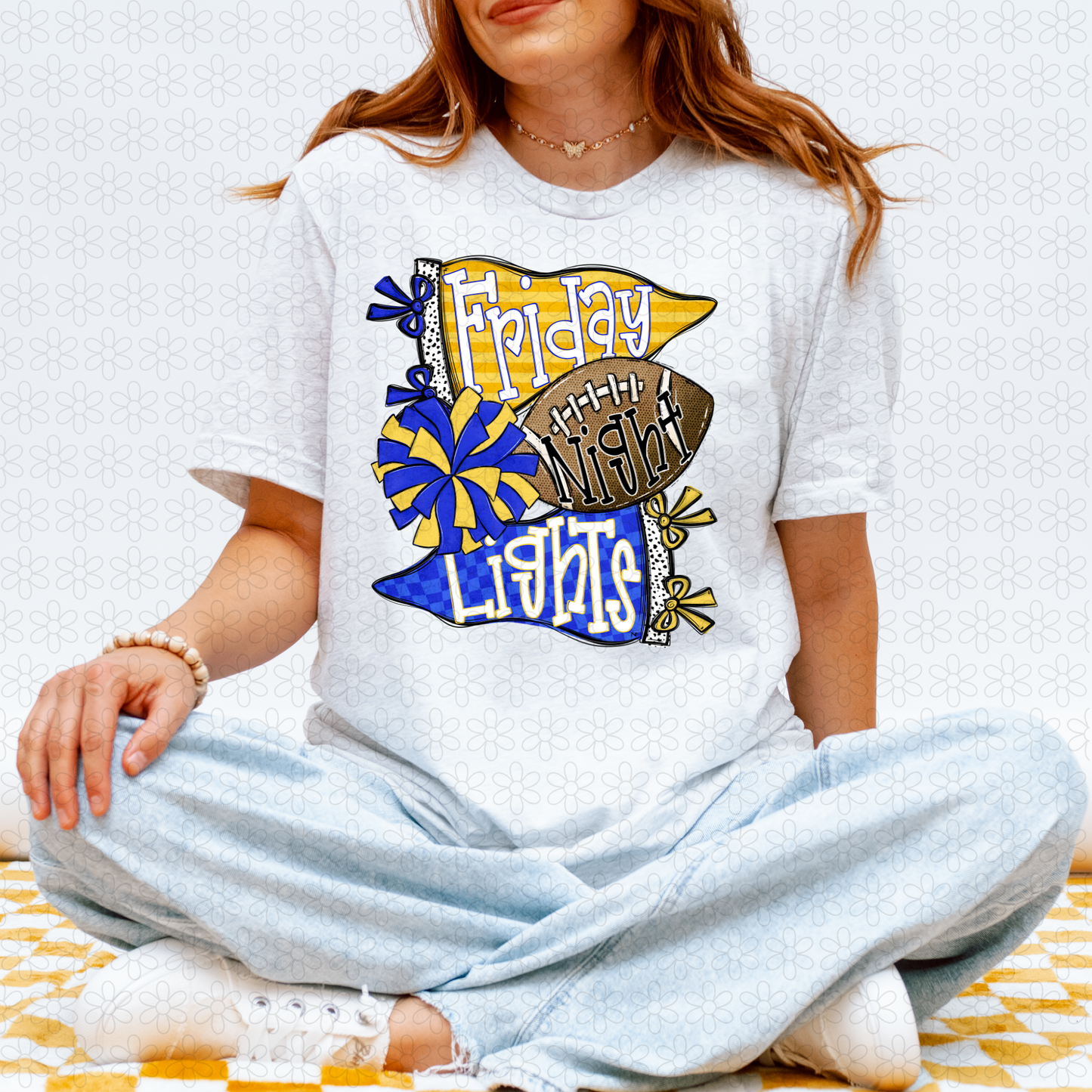 Friday Night Lights (Multiple Color Options) DTF Transfer