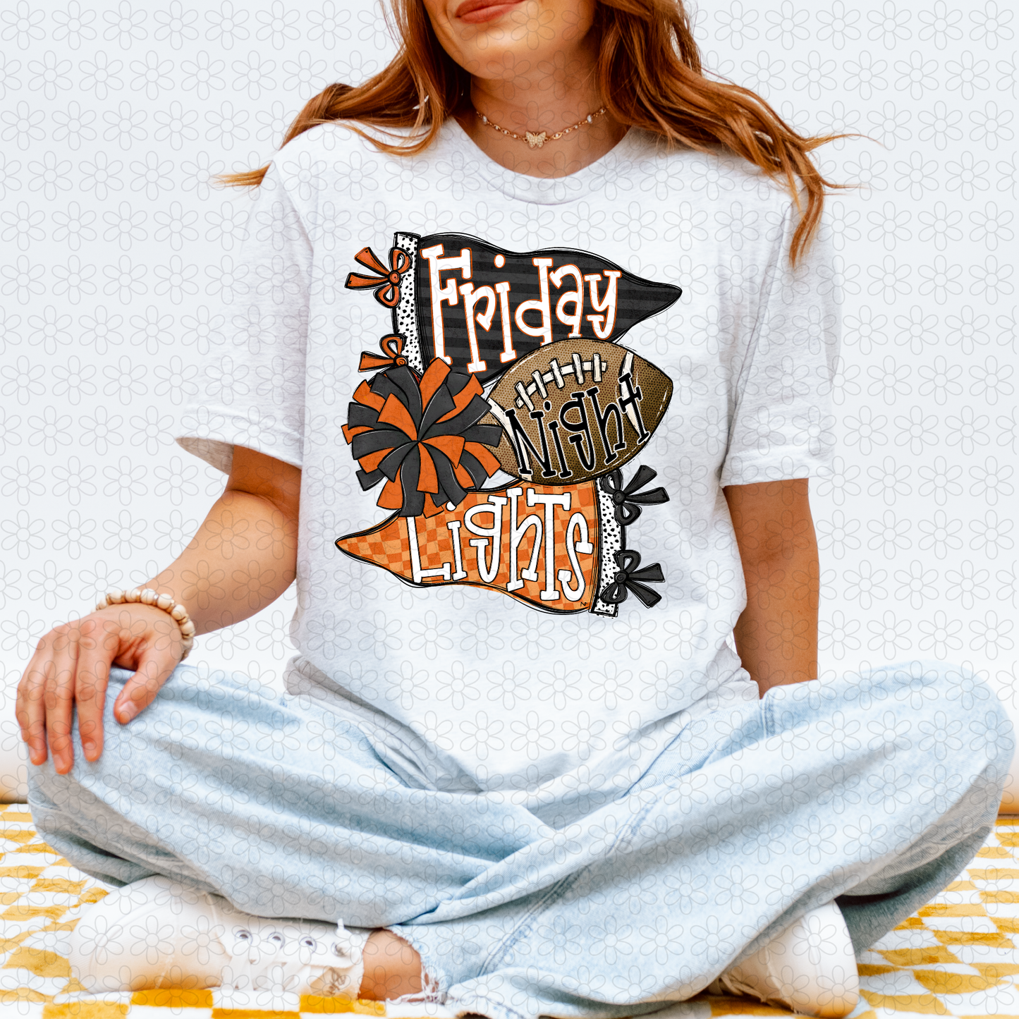 Friday Night Lights (Multiple Color Options) DTF Transfer