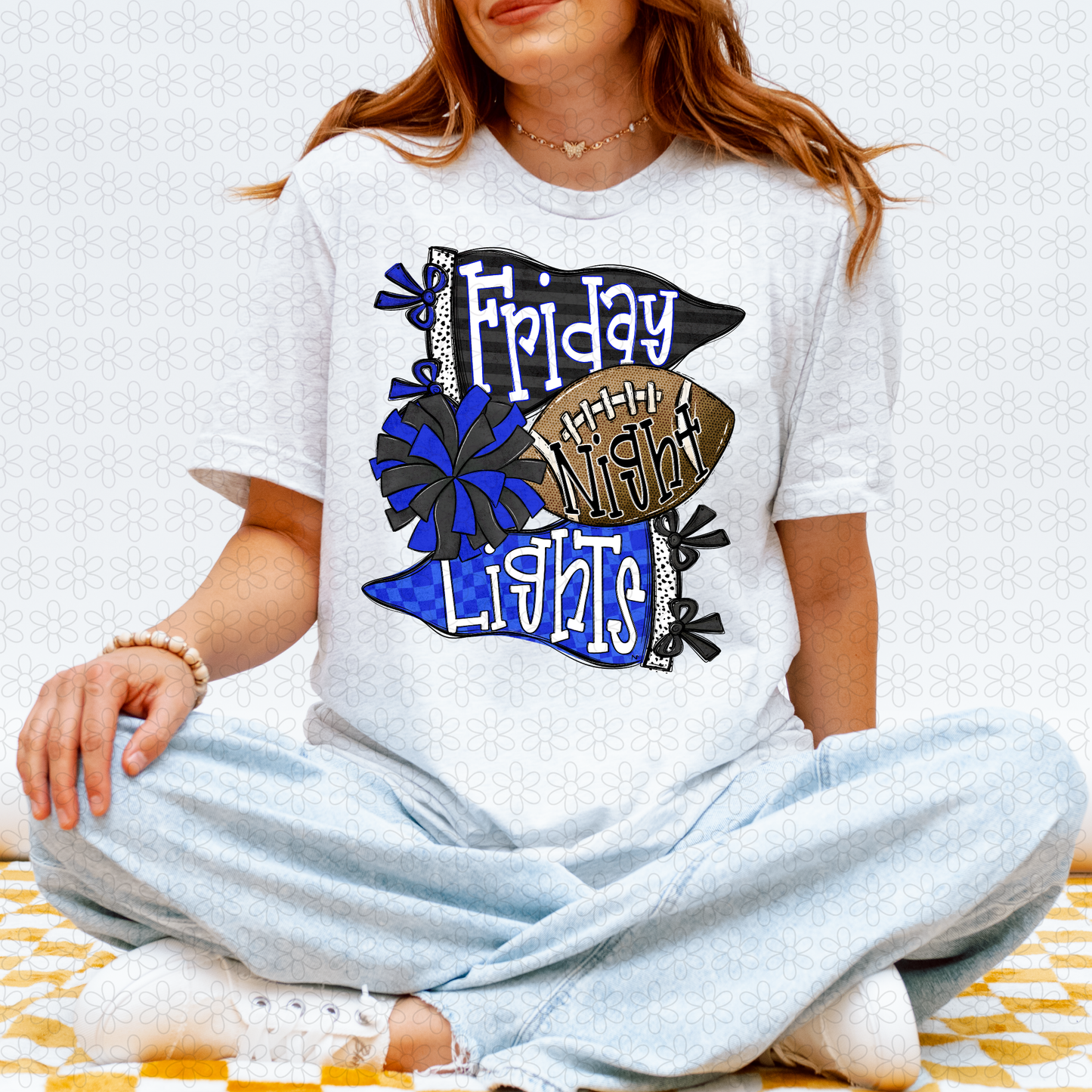 Friday Night Lights (Multiple Color Options) DTF Transfer