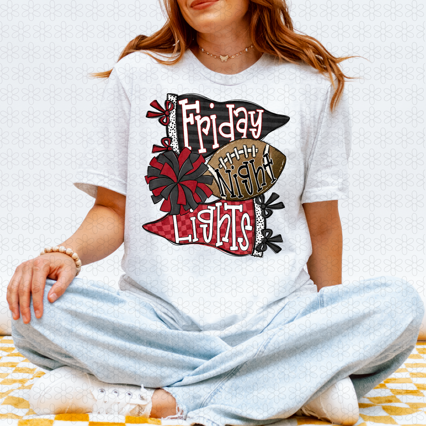 Friday Night Lights (Multiple Color Options) DTF Transfer