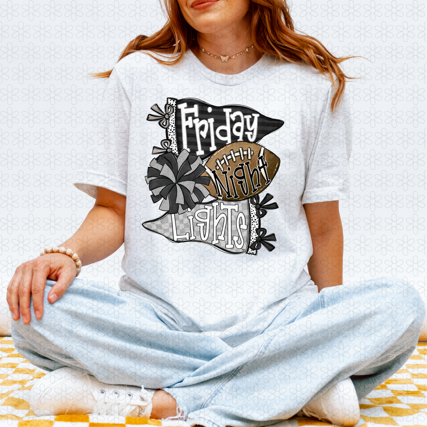 Friday Night Lights (Multiple Color Options) DTF Transfer