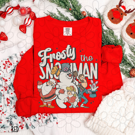 Frosty The Snowman DTF Transfer