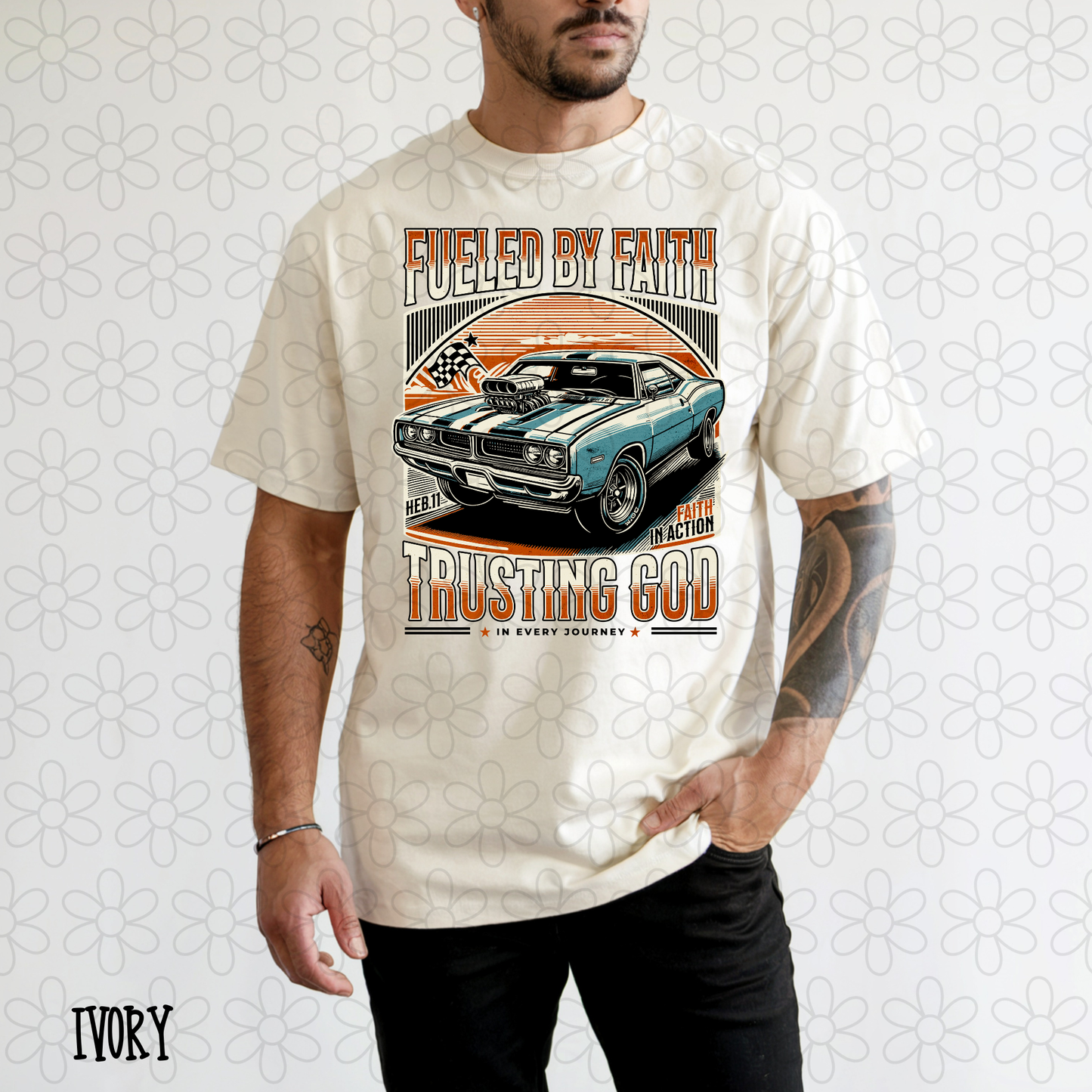 Fueled By Faith Trusting God In Every Journey Kids Completed Tee